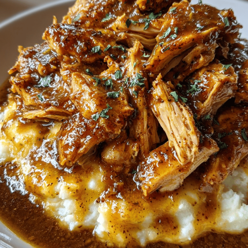 Easy Crockpot Chicken & Gravy
