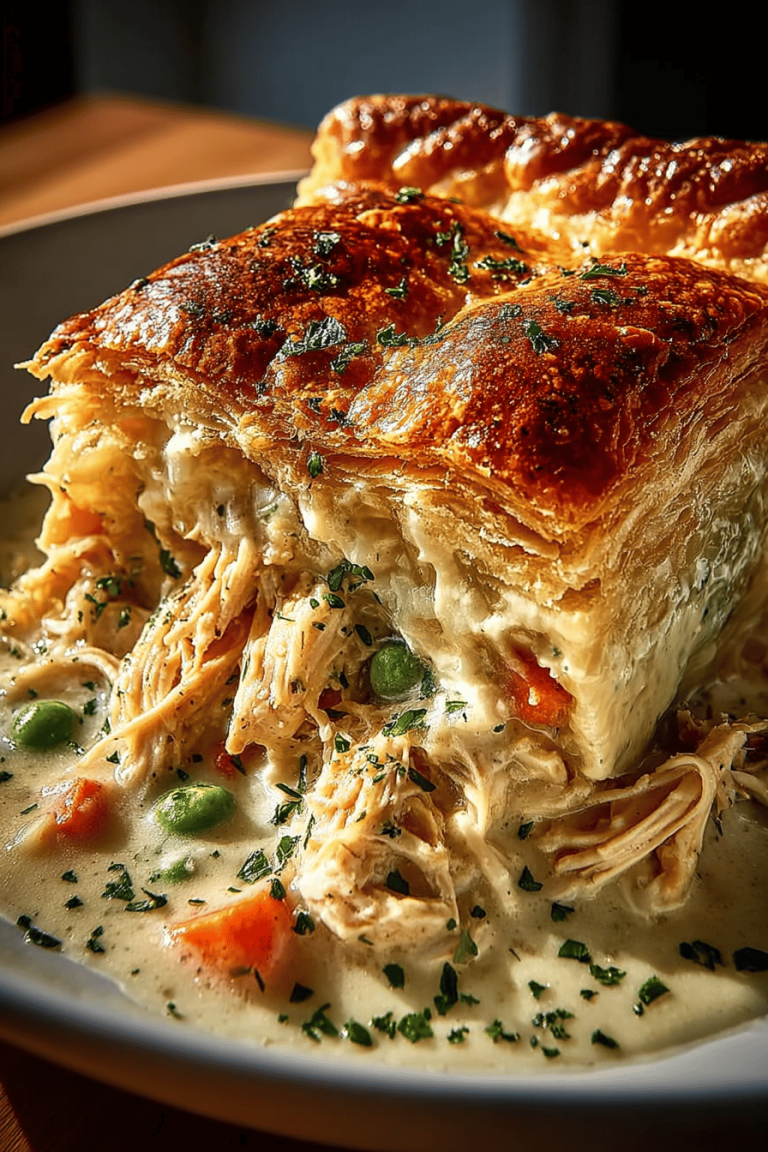 Easy Crockpot Chicken Pot Pie