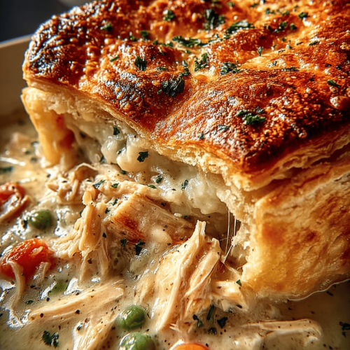 Easy Crockpot Chicken Pot Pie