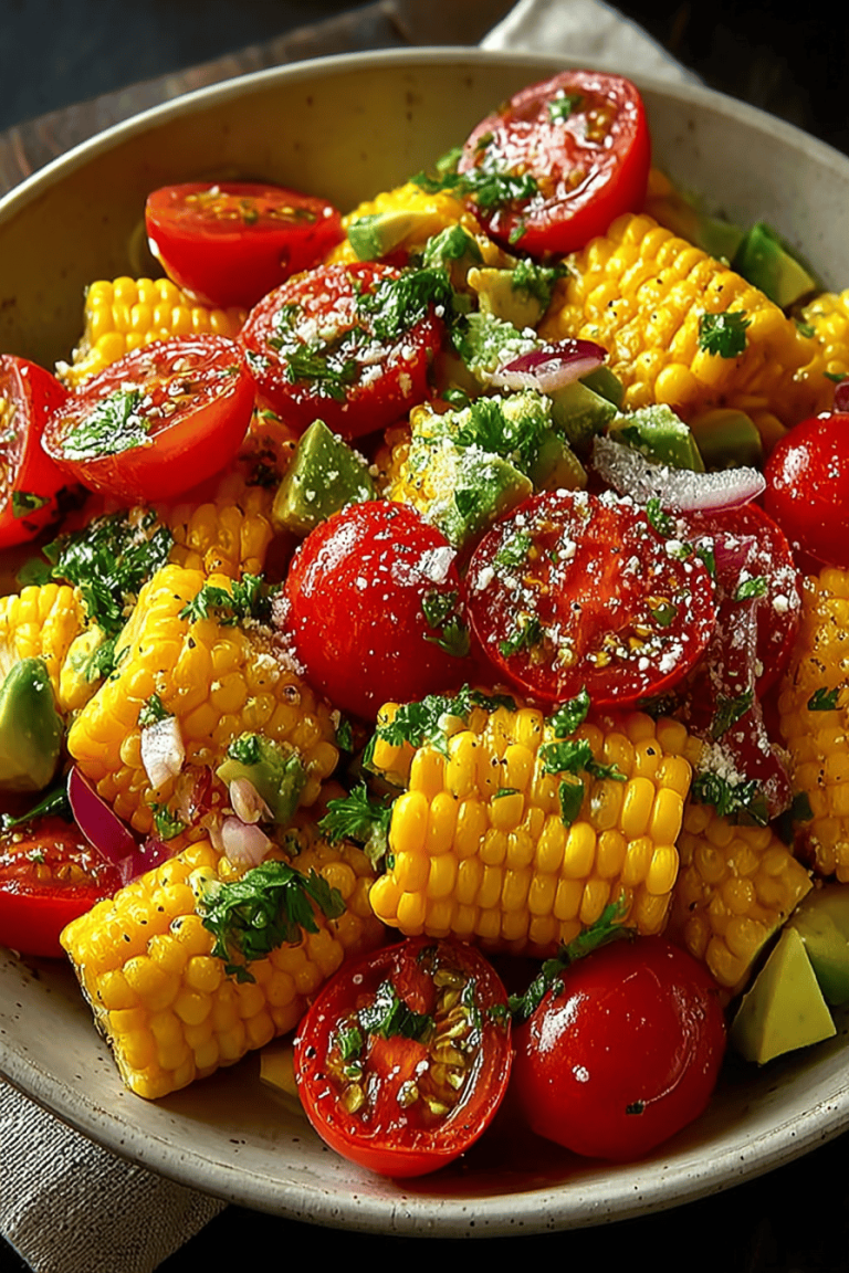 Easy & Delicious Corn-Tomato Salad Recipe