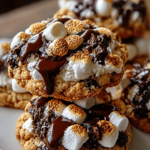 Easy & Delicious S'mores Cookies
