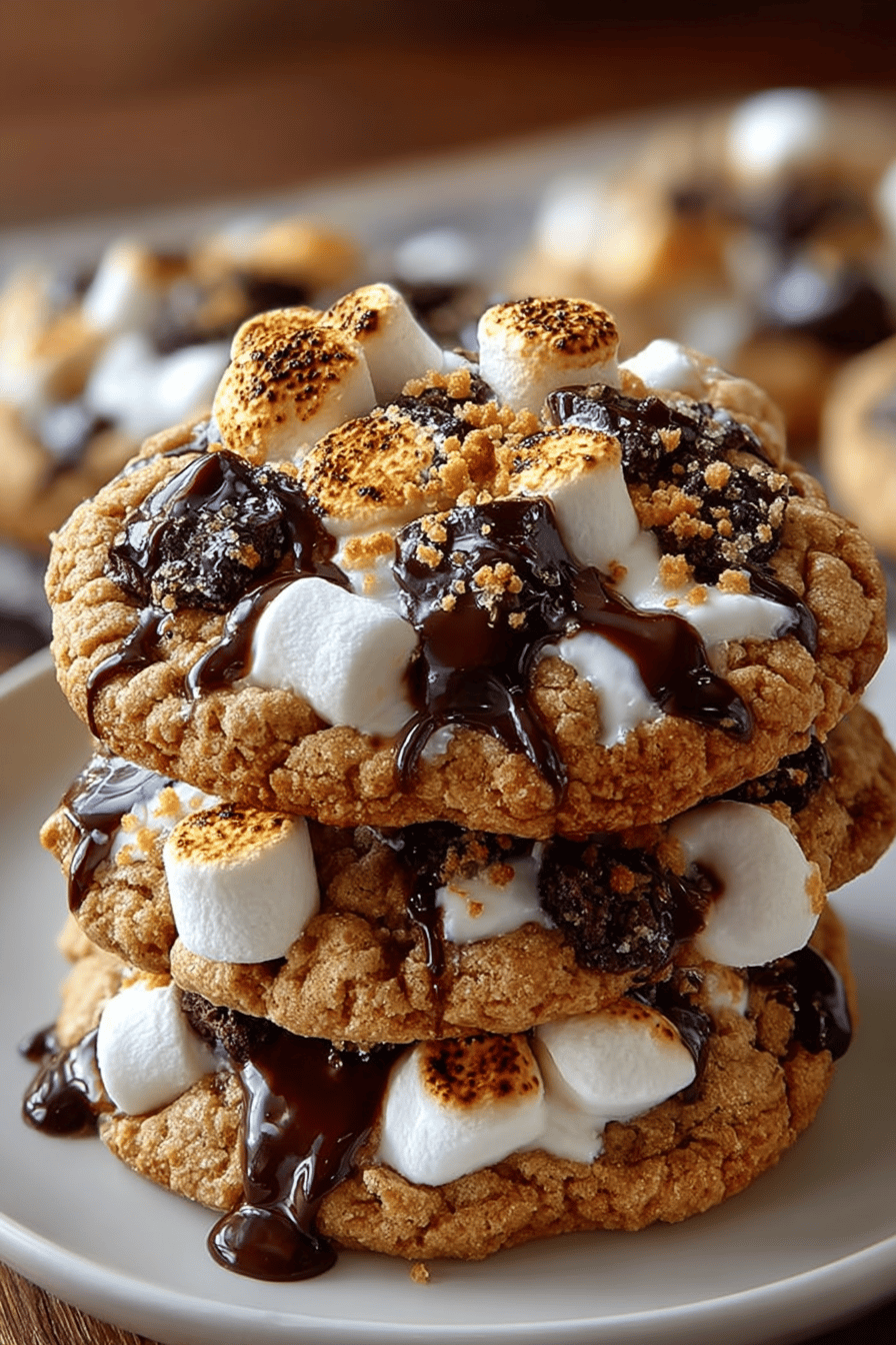 Easy & Delicious S'mores Cookies