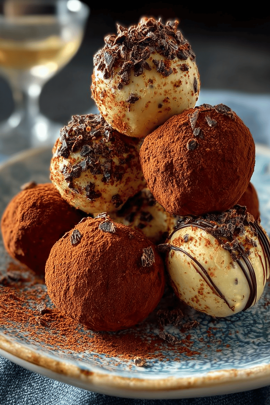 Easy & Elegant Champagne Truffles