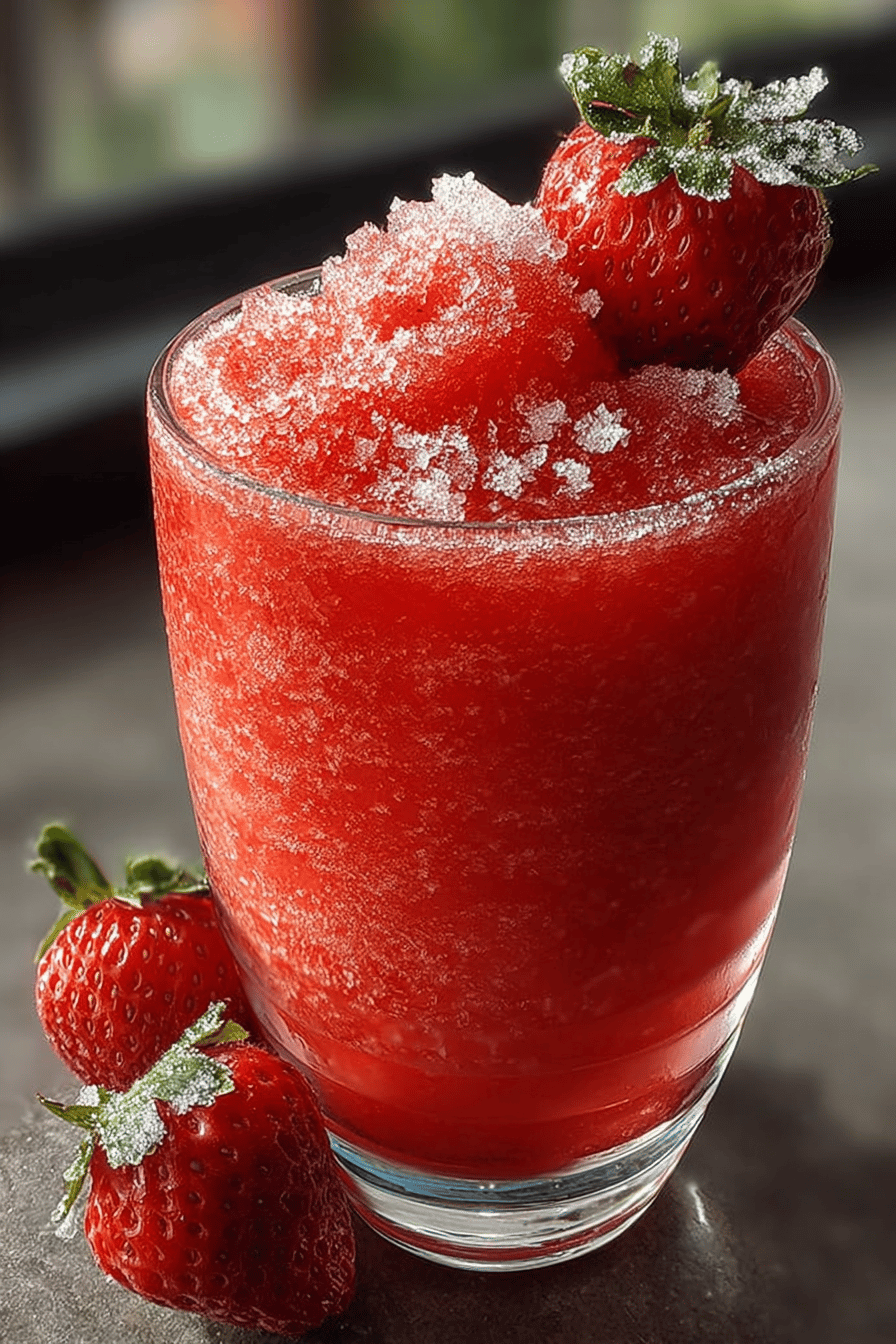Easy Frozen Strawberry Daiquiri Recipe