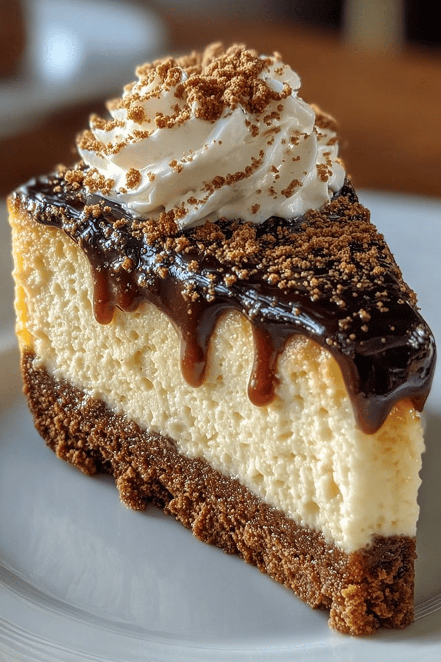 Easy Gingerbread Cheesecake Delight