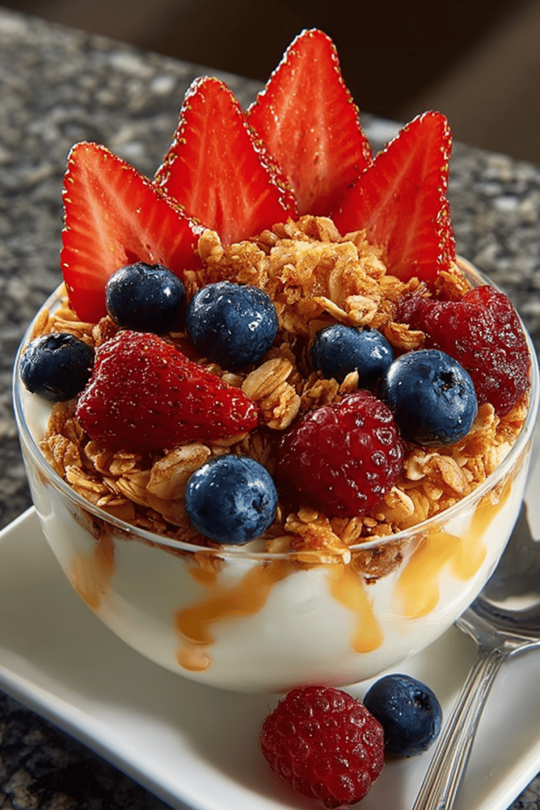 Easy Granola Berry Delight