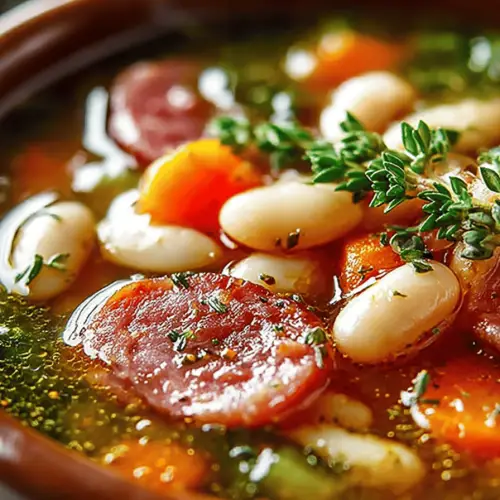 Easy Ham and Bean Soup