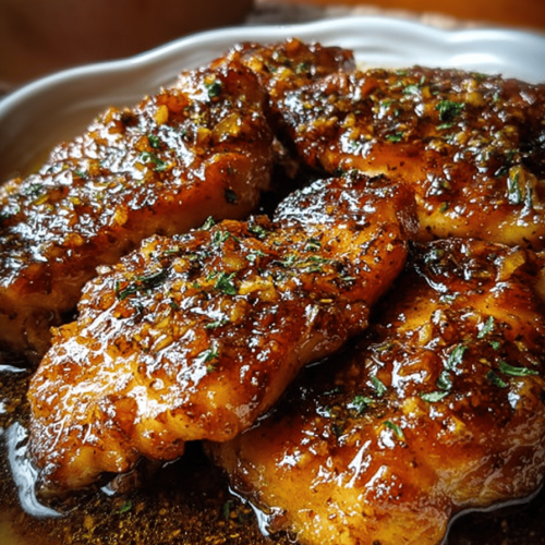Easy Honey Garlic Chicken in Pressure Cooker