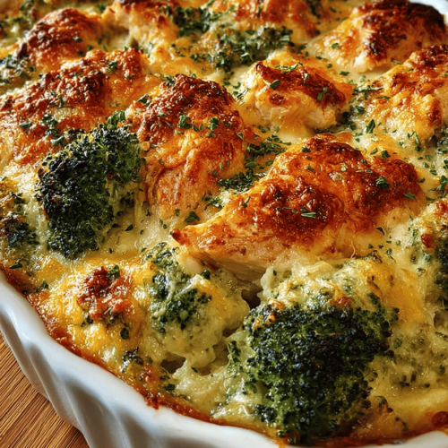 Easy Keto Broccoli Chicken Casserole
