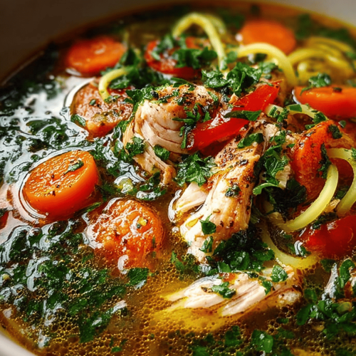 Easy Keto Chicken Soup Recipe