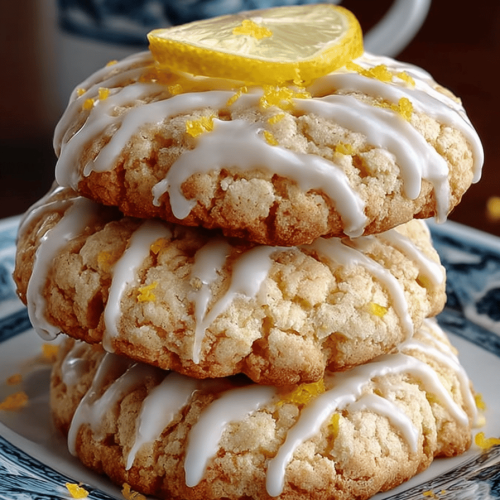 Easy Lemon Glazed Cookies Recipe