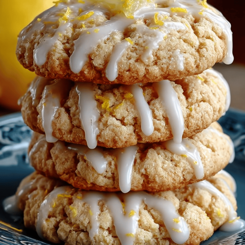 Easy Lemon Glazed Cookies Recipe