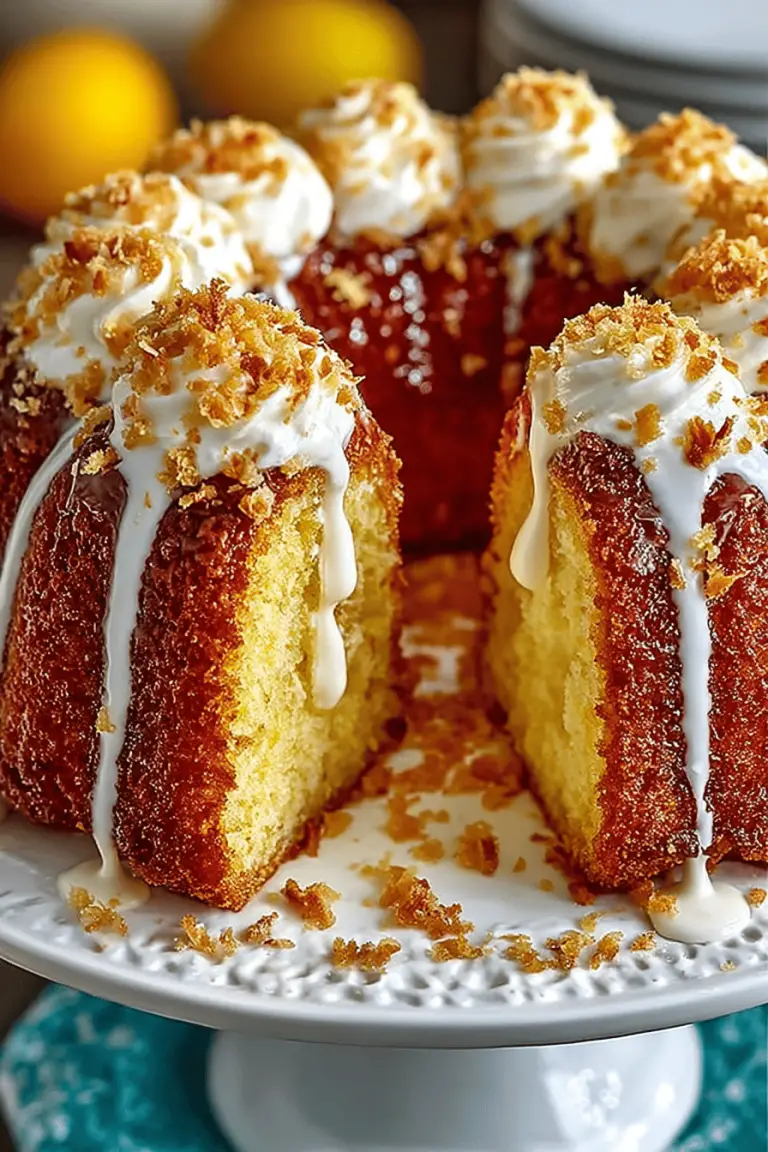 Easy Louisiana Crunch Cake