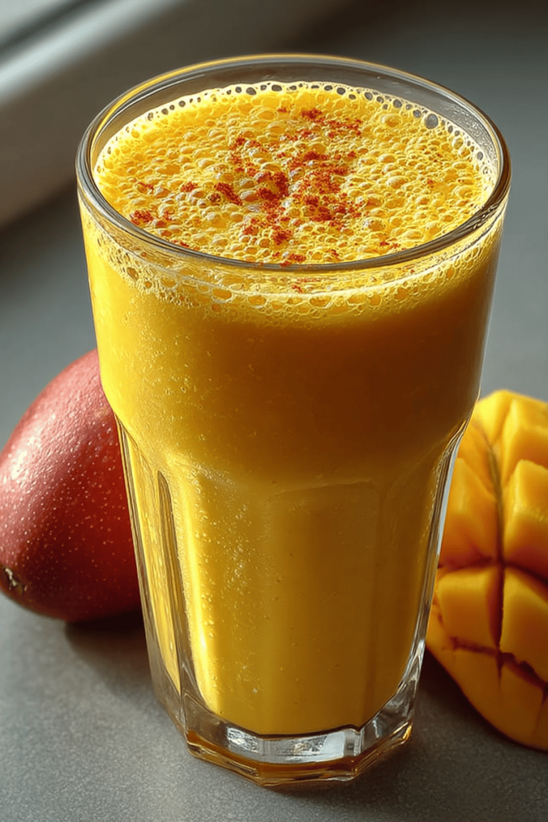 Easy Mango Smoothie Bliss