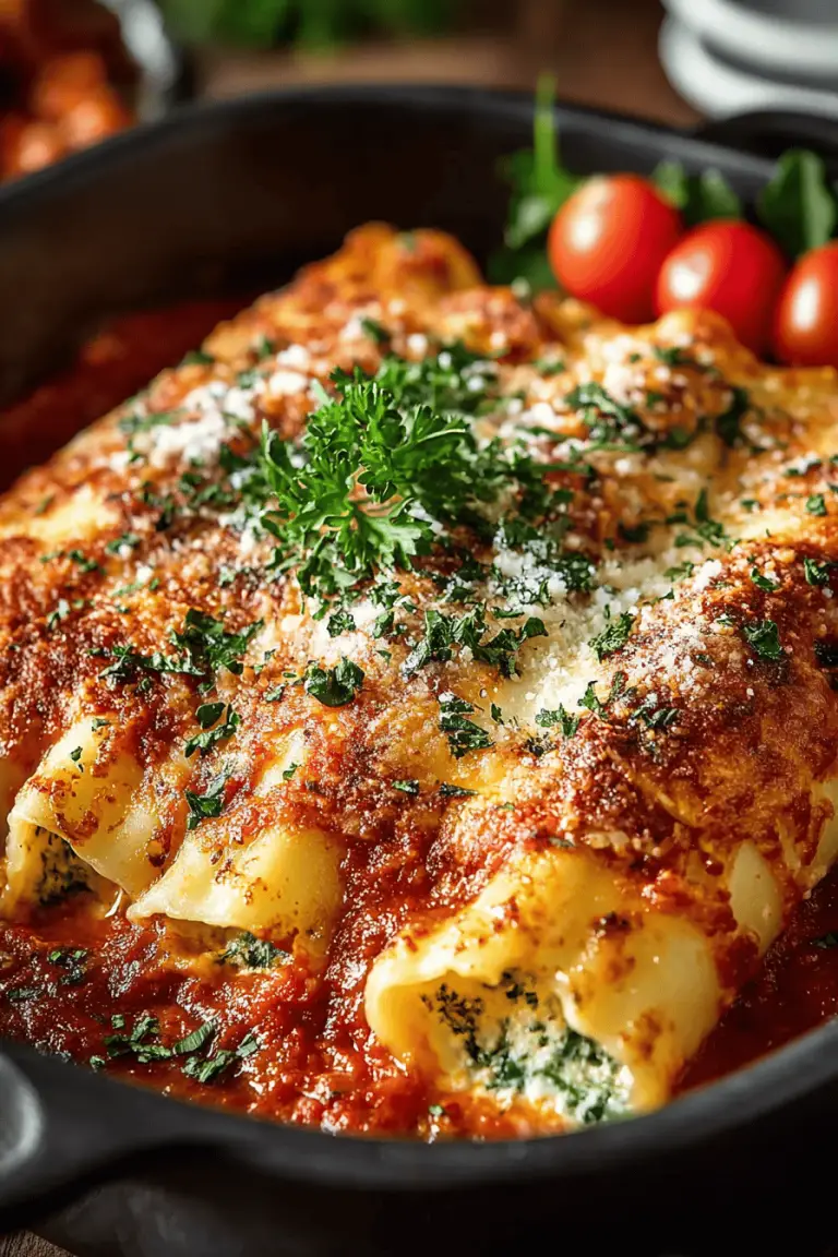 Easy Manicotti