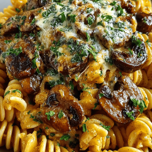Easy Mushroom Stroganoff Pasta