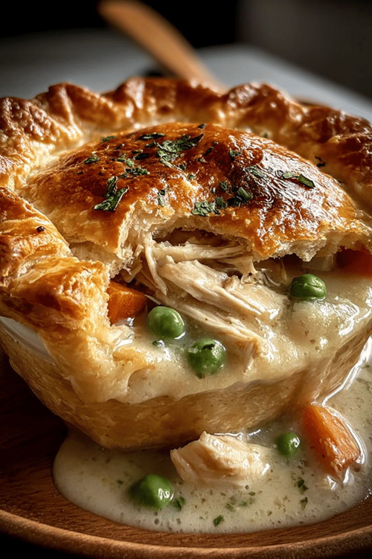 Easy Ninja Foodi Chicken Pot Pie Recipe