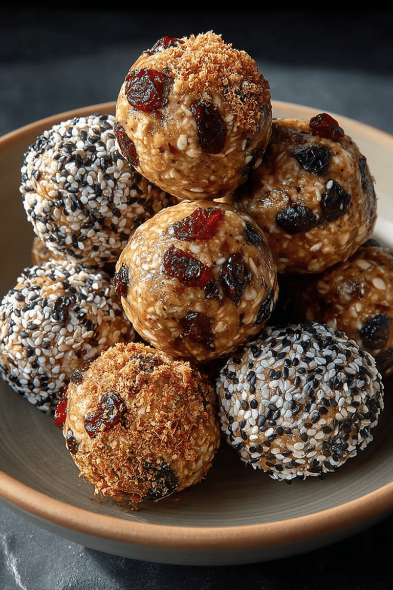 Easy Oatmeal Energy Bites