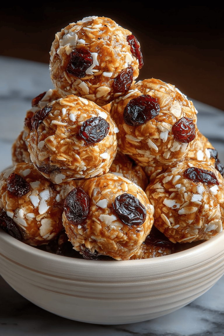 Easy Oatmeal Energy Bites Recipes