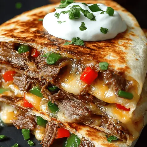 Easy Philly Steak Quesadillas