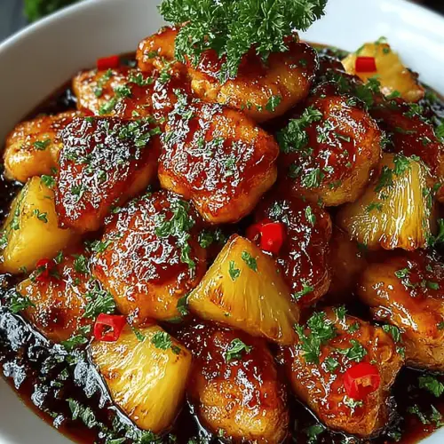 Easy Pineapple Chicken