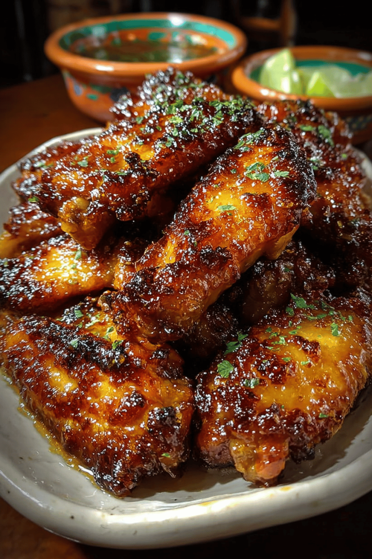 Easy Pineapple Glazed Wings Recipe