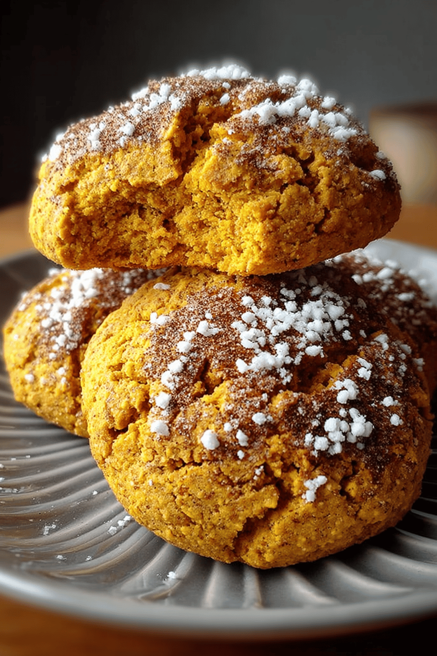 Easy Pumpkin Spice Cookies
