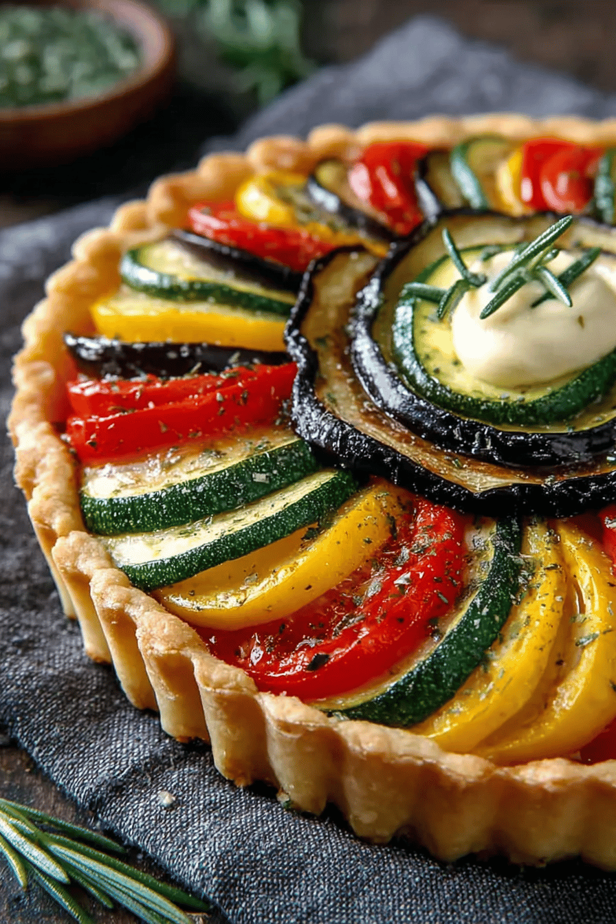 Easy Ratatouille Tart