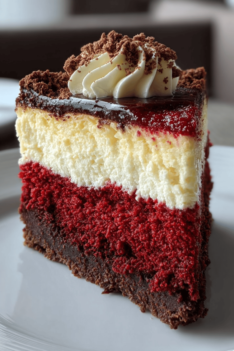 Easy Red Velvet Cheesecake Recipe
