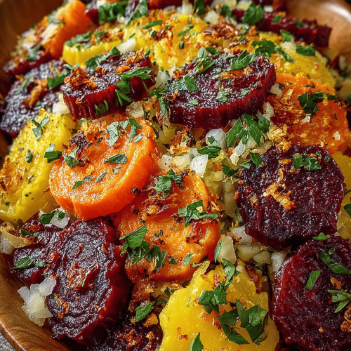 Easy Root Veggie Salad Delight