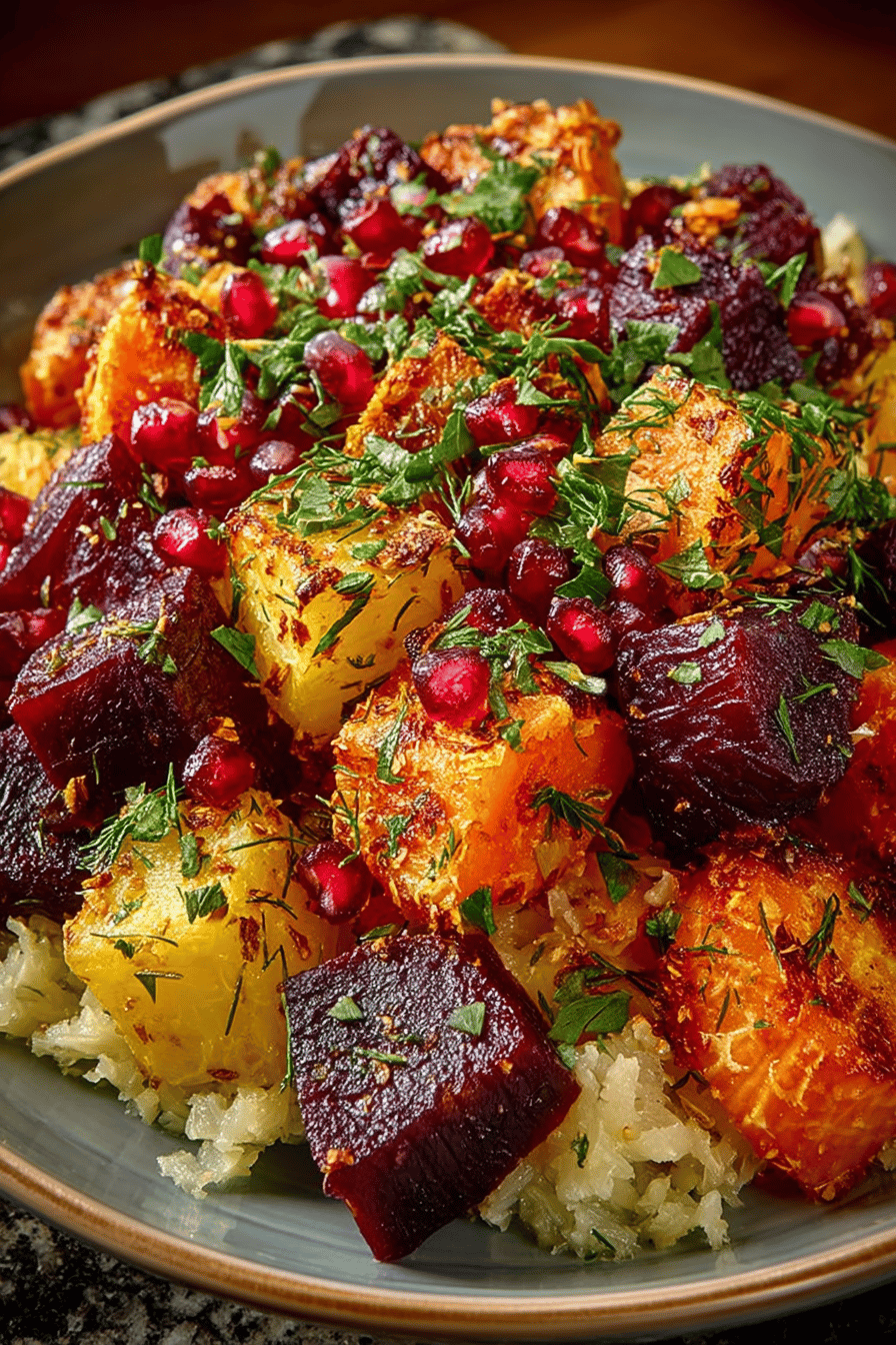 Easy Root Veggie Salad Delight
