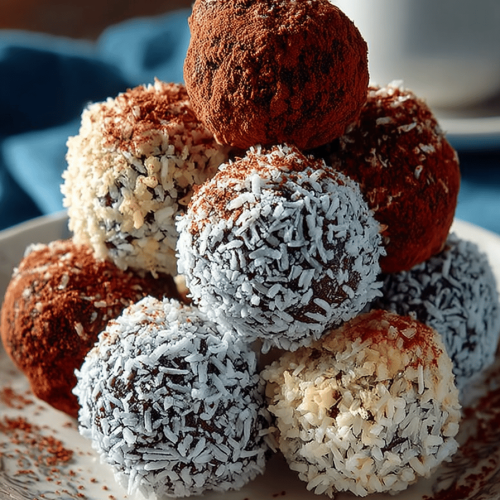 Easy Rum Ball Truffles