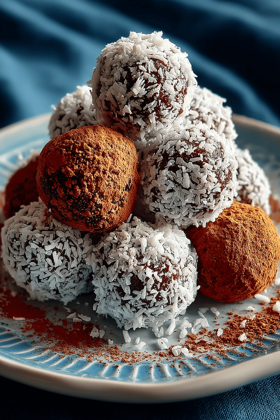 Easy Rum Ball Truffles