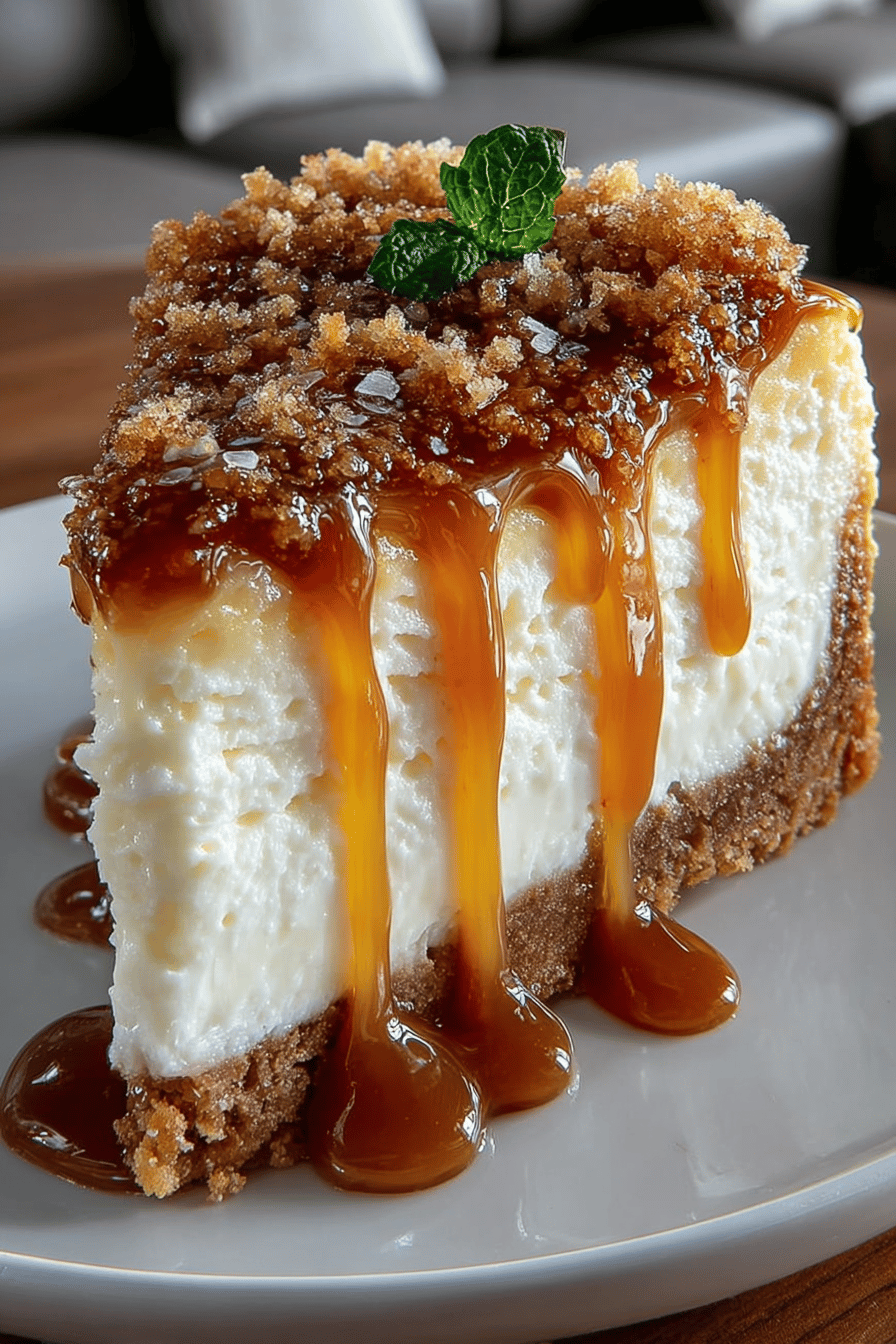 Easy Salted Caramel Cheesecake Delights