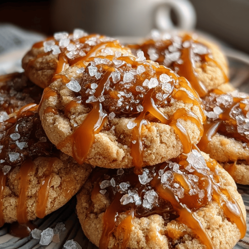 Easy Salted Caramel Cookies Recipe