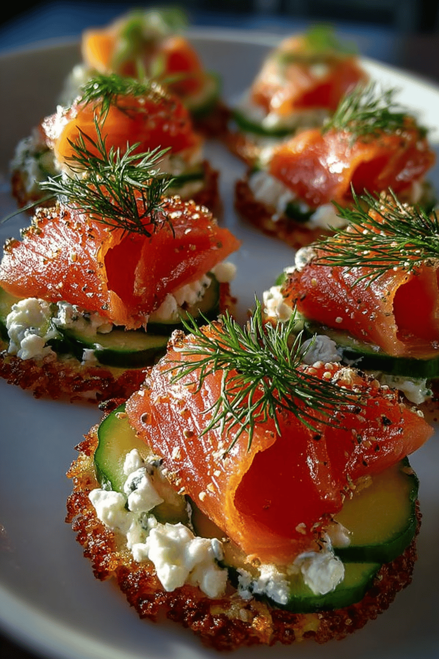 Easy Smoked Salmon Bites Recipe
