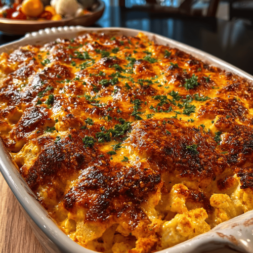 Easy Spicy Buffalo Chicken Bake