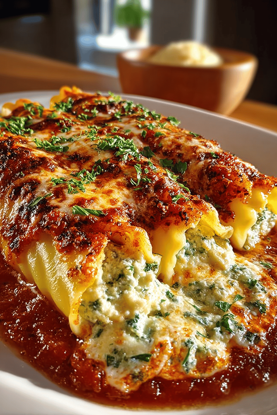 Easy Stuffed Manicotti Recipe