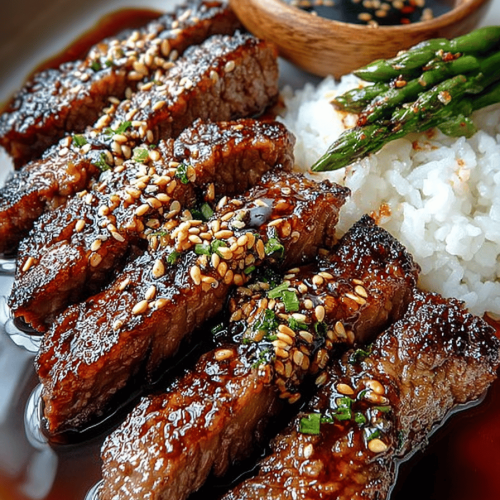 Easy Teriyaki Beef Strips