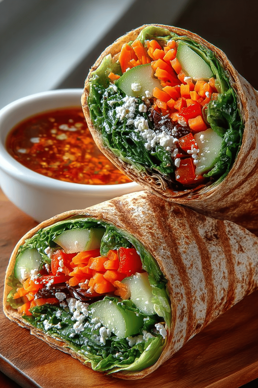Easy Veggie Wraps Delight