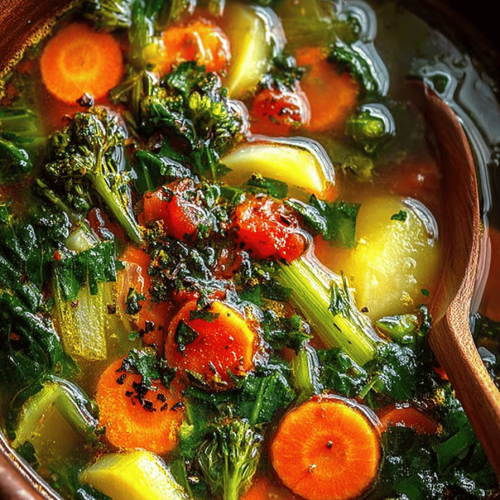 Easy and Delicious Detox Veggie Soup