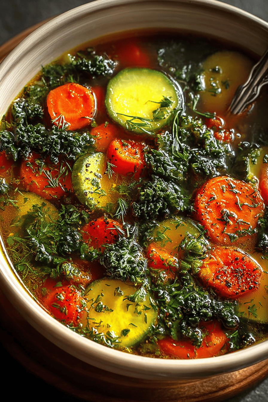 Easy and Delicious Detox Veggie Soup
