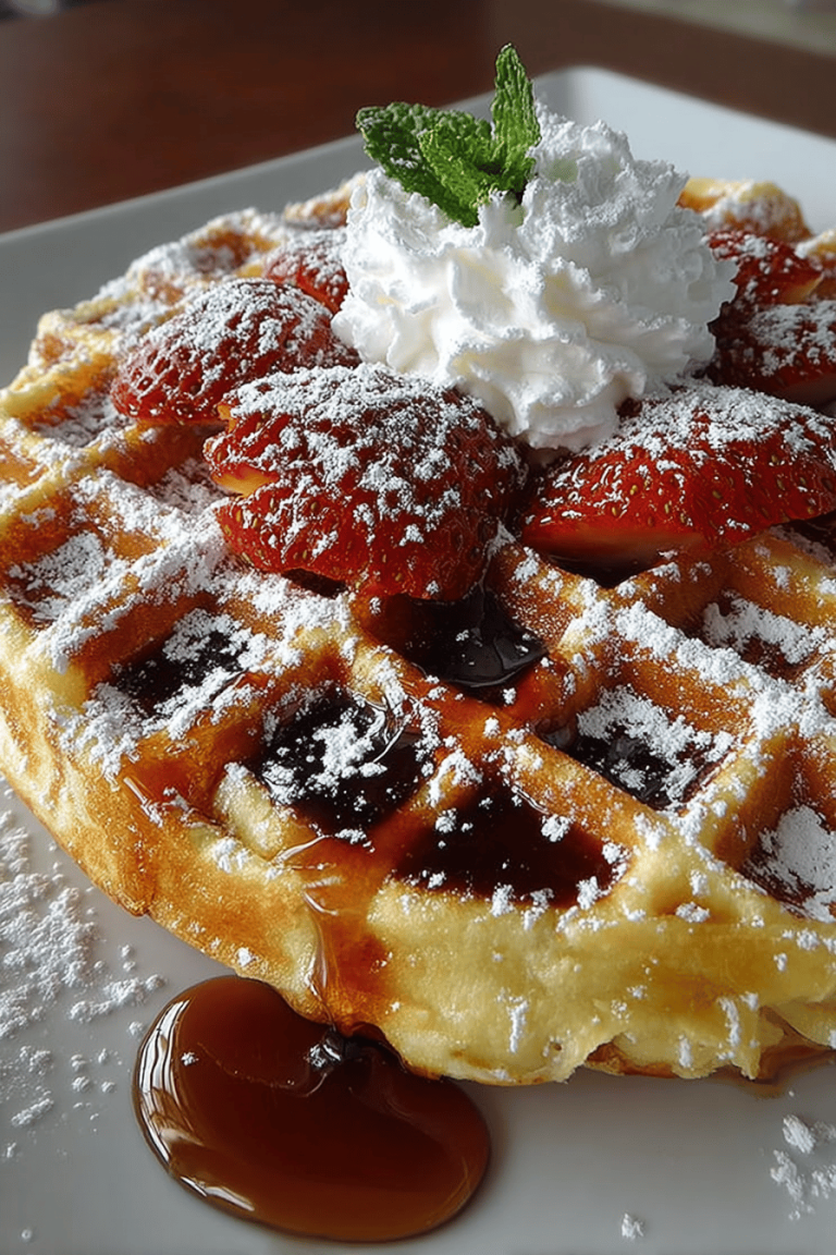 Easy and Delicious Homemade Waffles