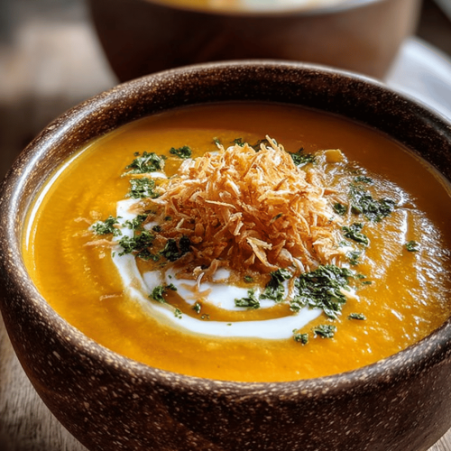 Easy and Delish Pumpkin Ginger Soup