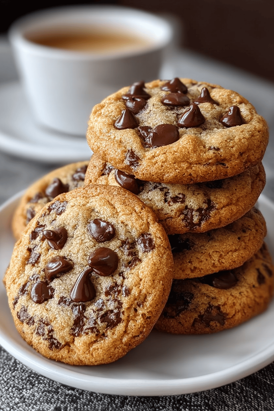 Espresso Chocolate Chip Cookie Delights