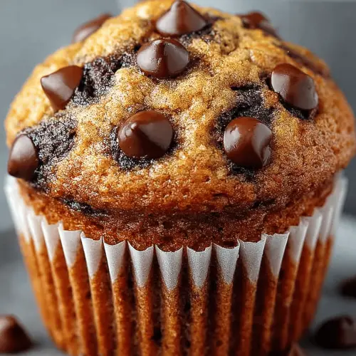 Espresso Chocolate Chip Muffins