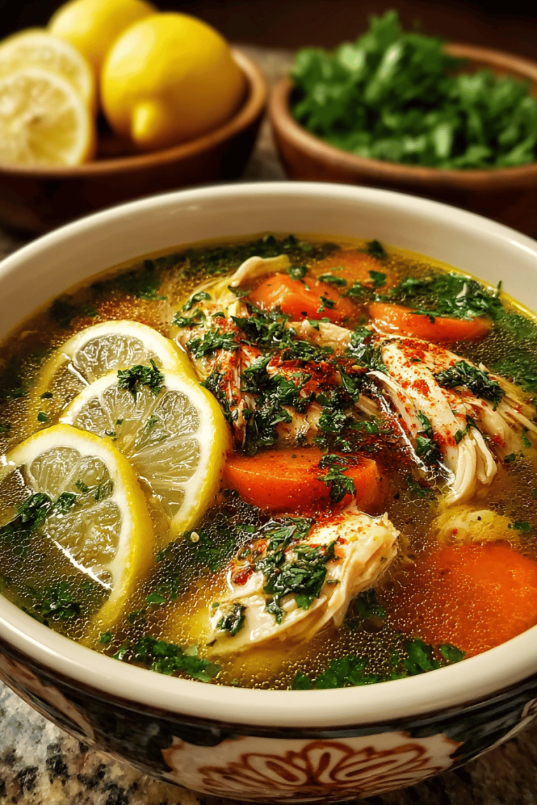 Flavorful Ginger Lemon Chicken Soup Recipes