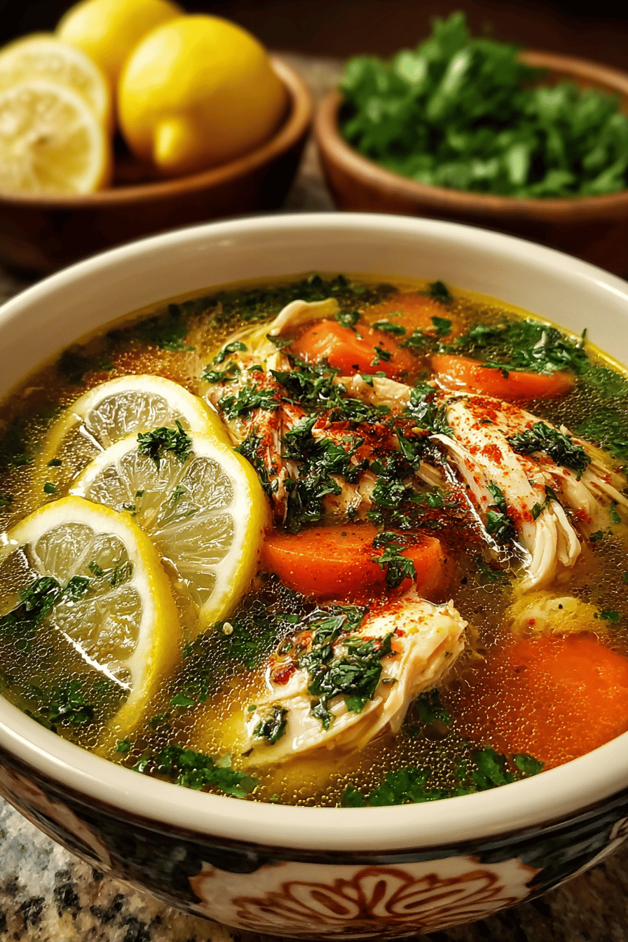 Flavorful Ginger Lemon Chicken Soup Recipes