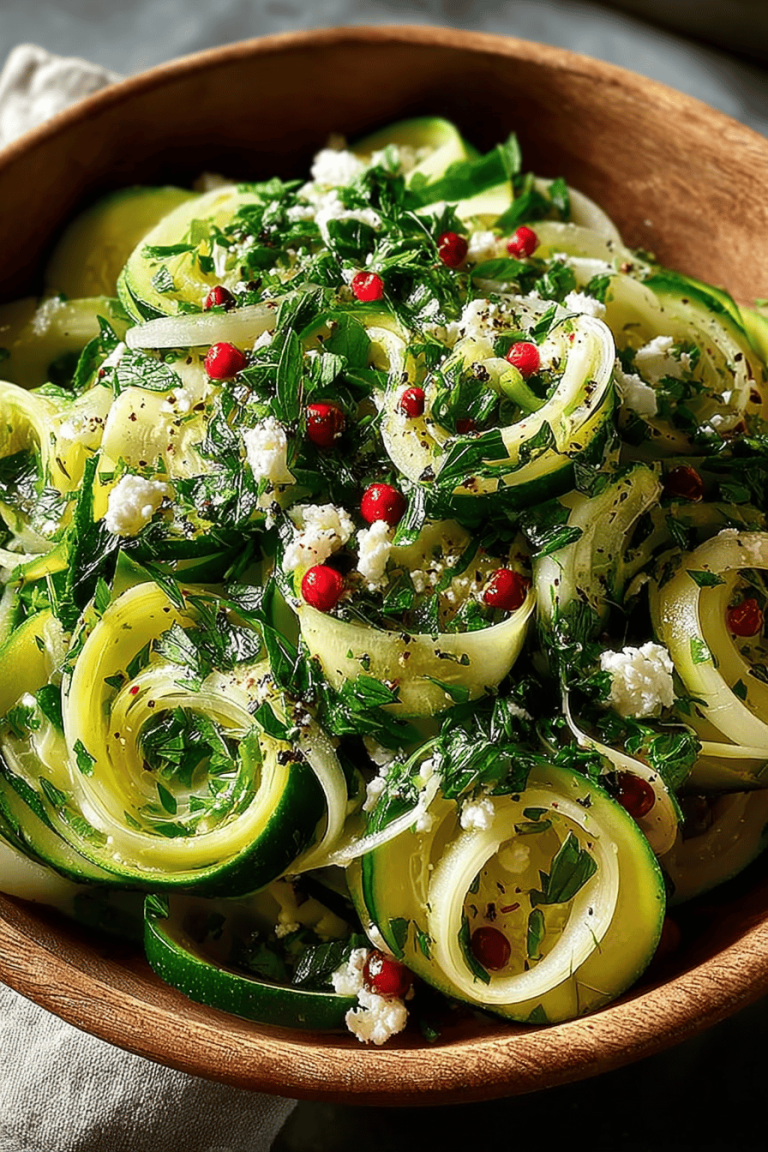 Fresh & Simple Zucchini Salad Recipes