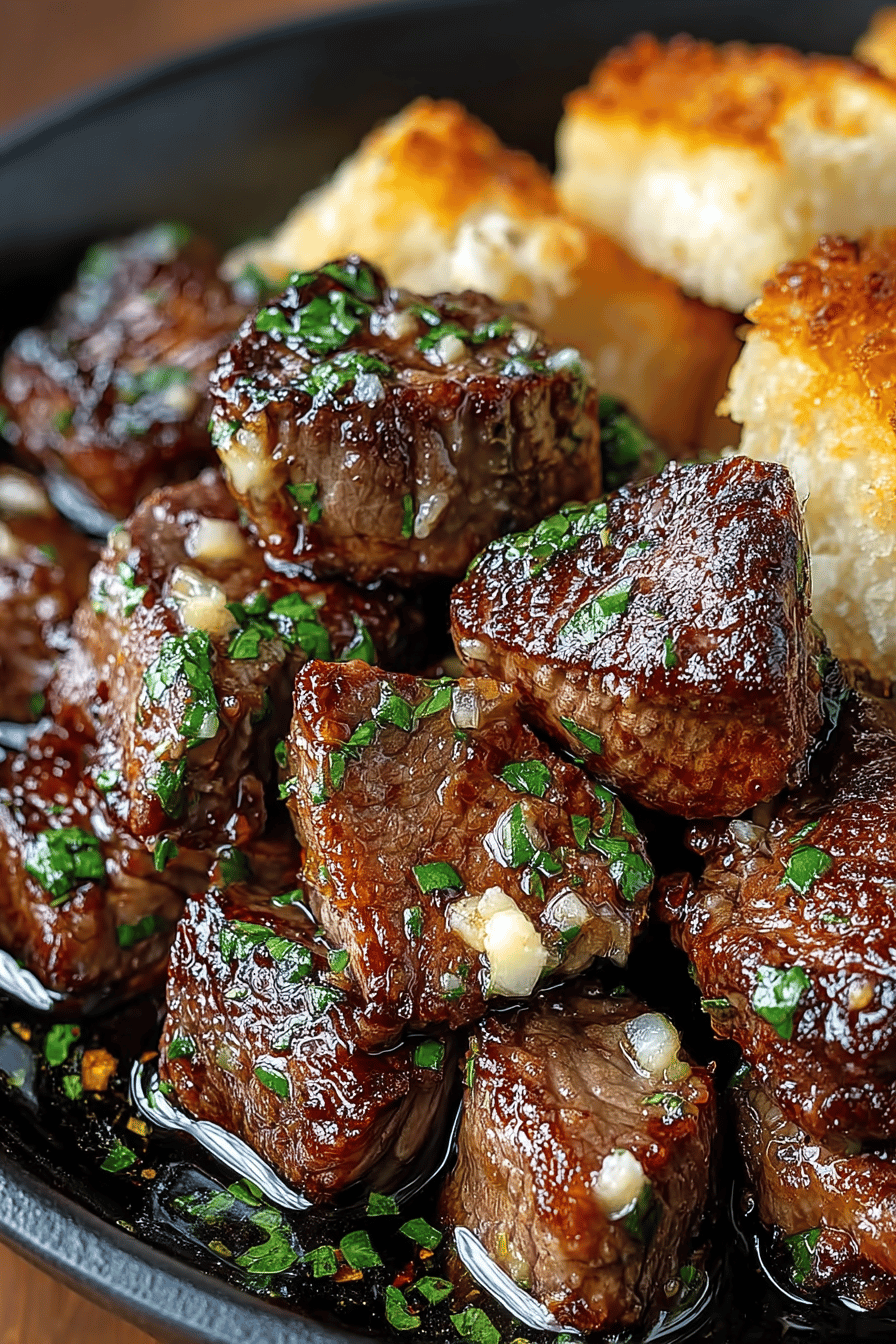 Garlic Butter Steak Bites